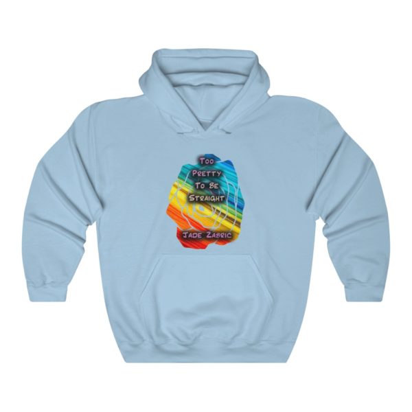 Too Pretty To Be Straight Unisex Heavy Blend™ Hooded Sweatshirt - Image 8
